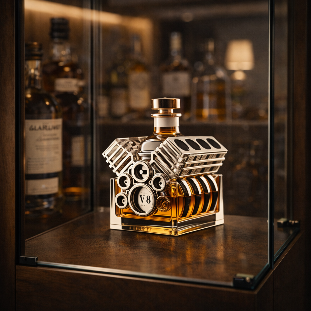 Whisky Fles - Moto Editie