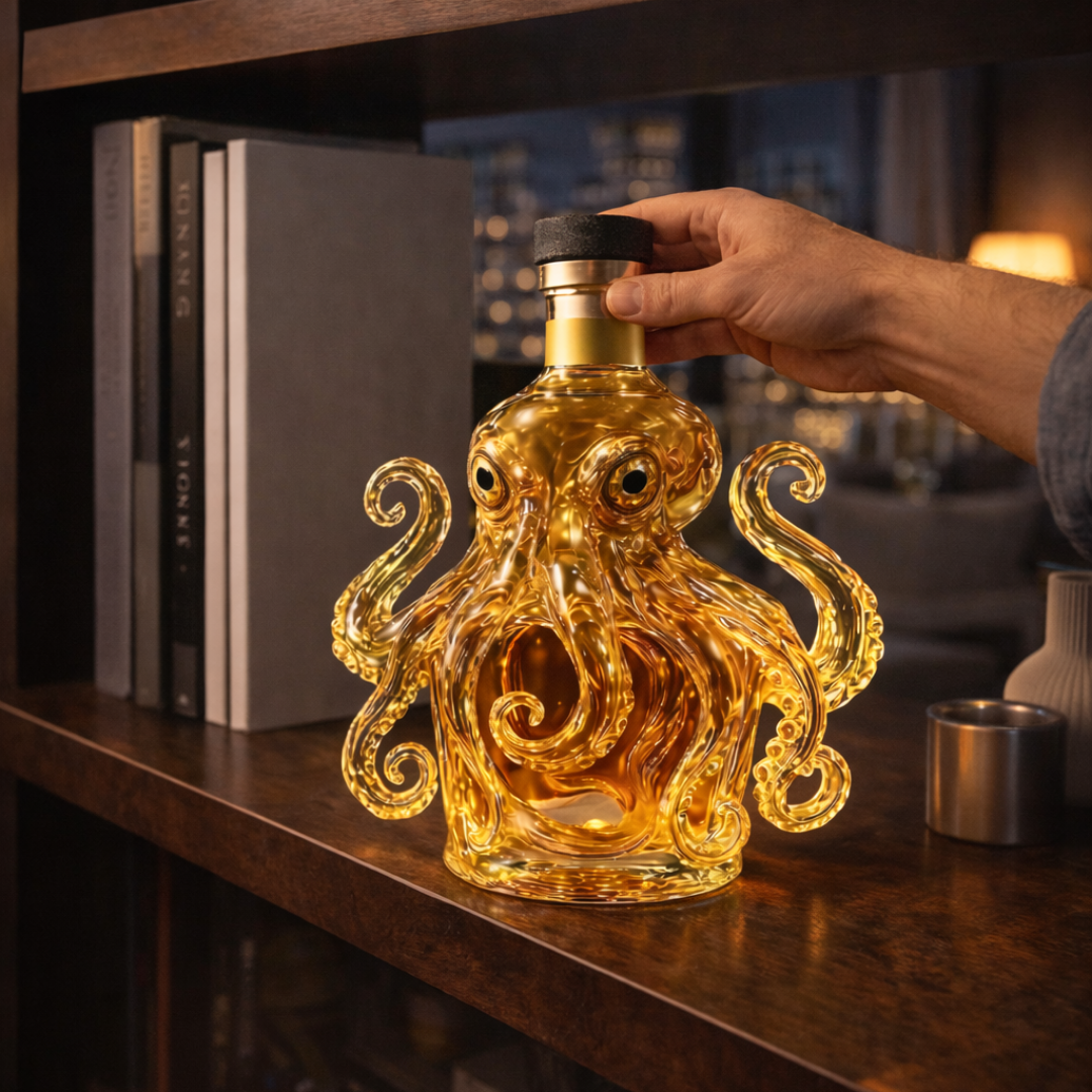 Whiskyflessen – Octopus Editie