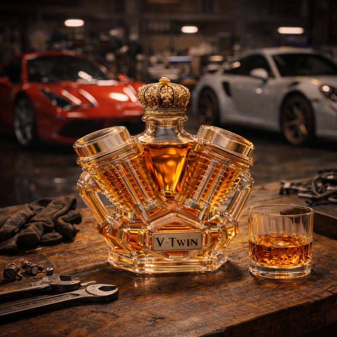 Whisky Fles - Editie V8