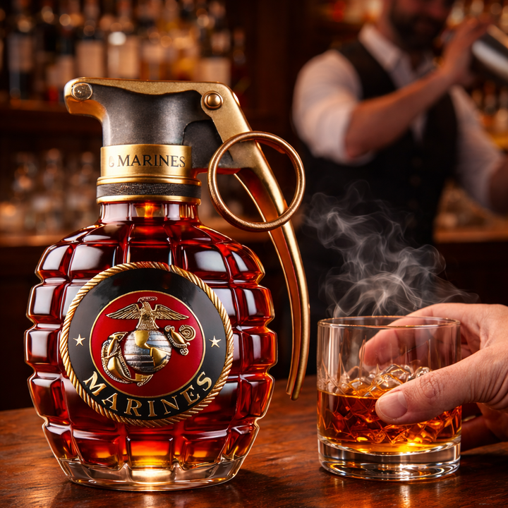 Whiskeyfles – Granateneditie