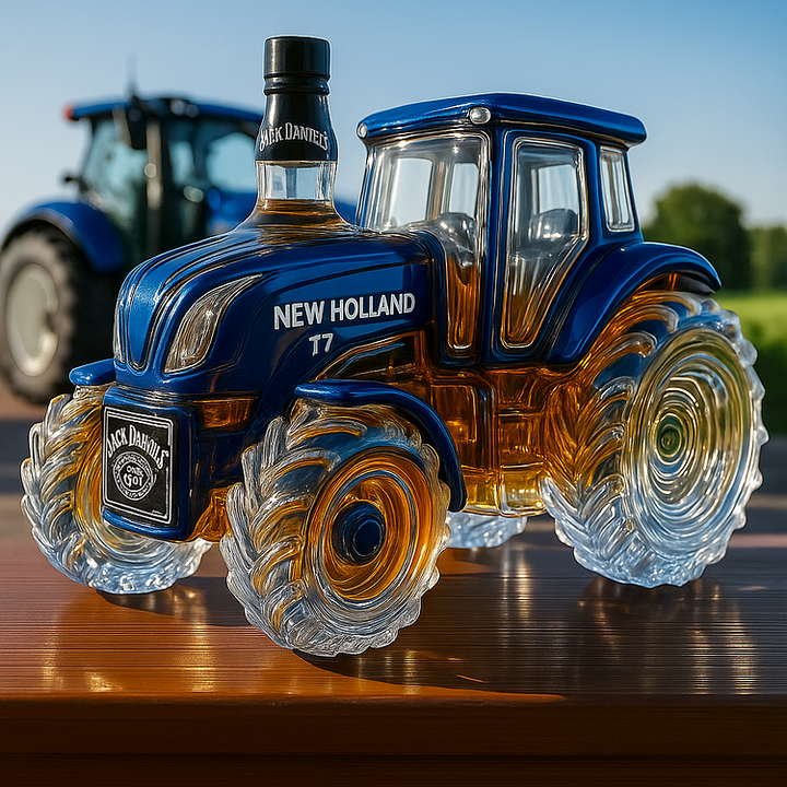 Whiskyfles New Holland T7™ | Klassieke tractorvorm