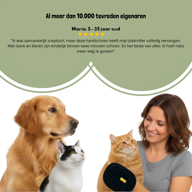 Zavento™ Herbruikbare en milieuvriendelijke handschoen die haargroei vermindert