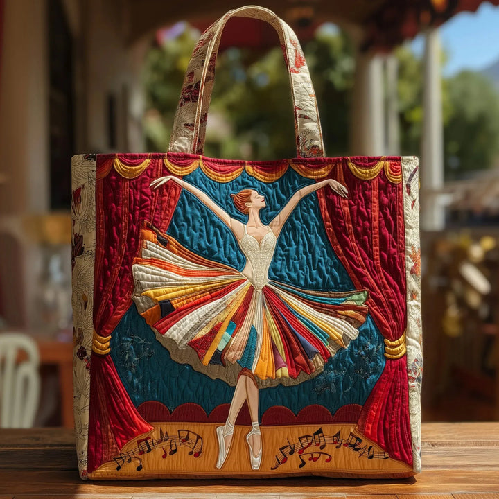 Gev quilted tas - Elegante ballerina