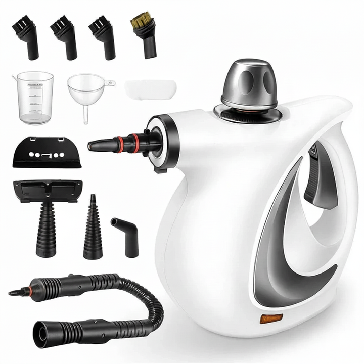 VaporixPro™ – De Alles-in-Één Stoomreiniger voor een Brandschoon Huis