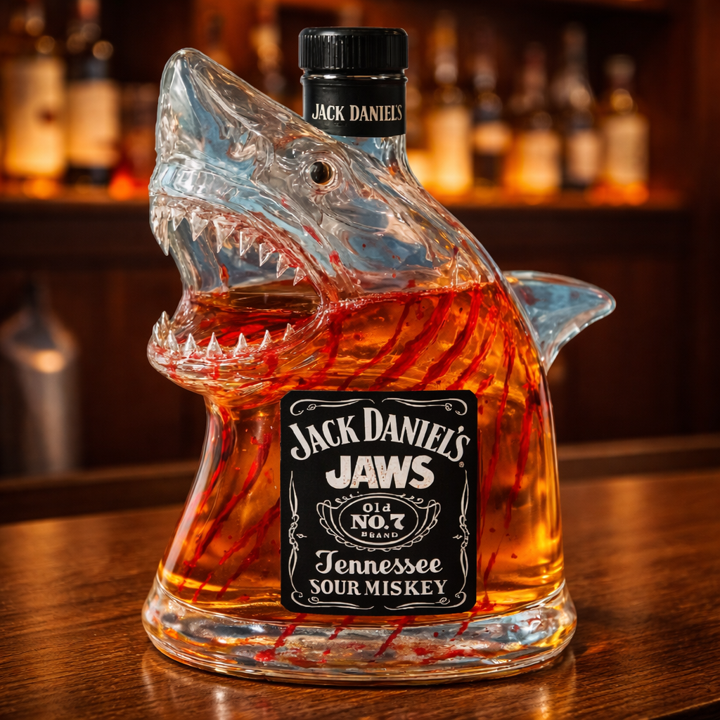 Whiskyflessen – Haai-editie