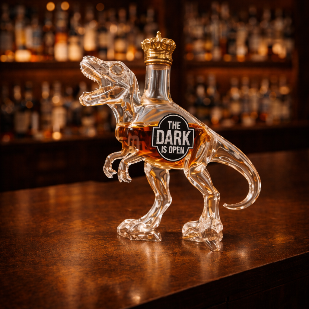 Whiskyflessen – T-Rex Editie