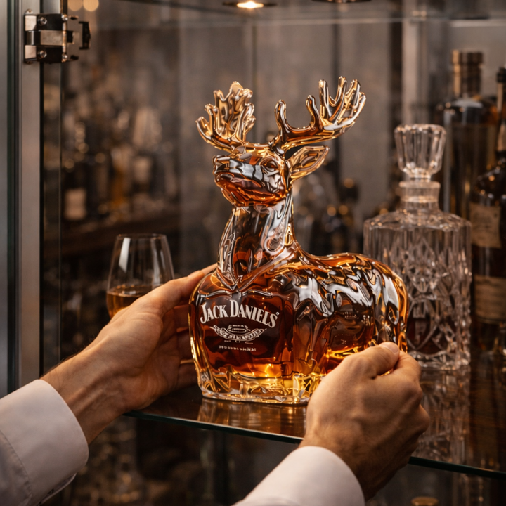 Fles Whisky Jack Daniel's - Editie Majestueuze Rendier