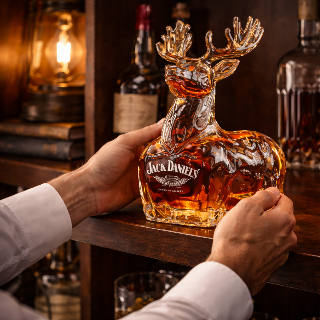 Fles Whisky Jack Daniel's - Editie Majestueuze Rendier