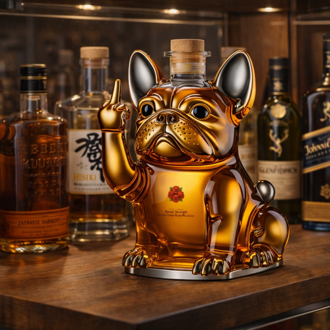Whisky Boca Fles – Editie voor hondenliefhebbers
