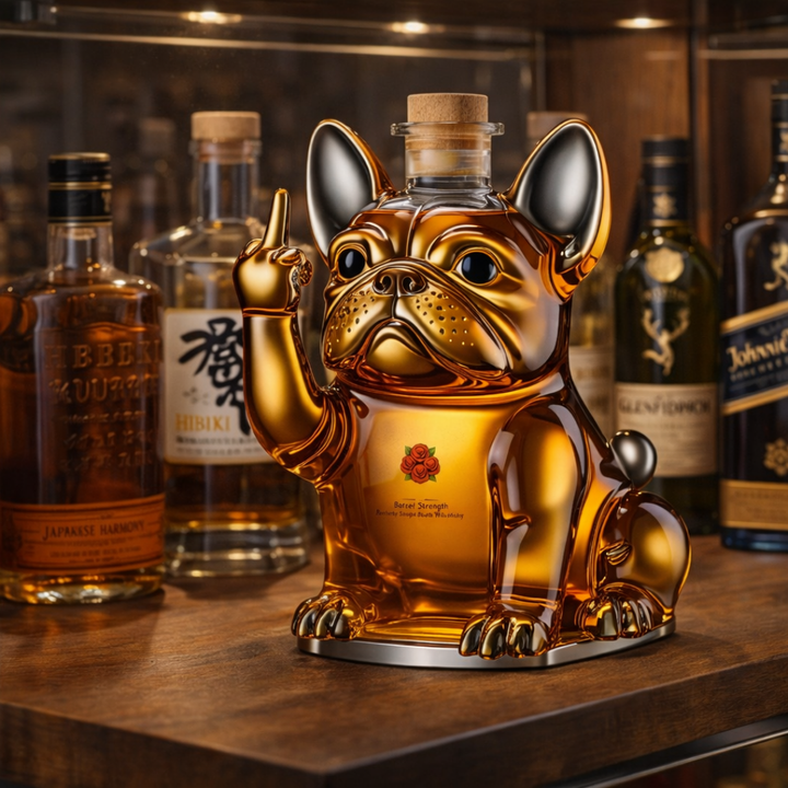 Whisky Boca Fles – Editie voor hondenliefhebbers