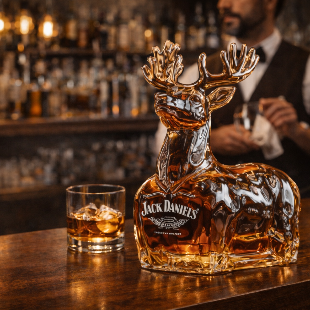 Fles Whisky Jack Daniel's - Editie Majestueuze Rendier