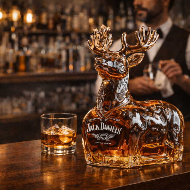 Fles Whisky Jack Daniel's - Editie Majestueuze Rendier