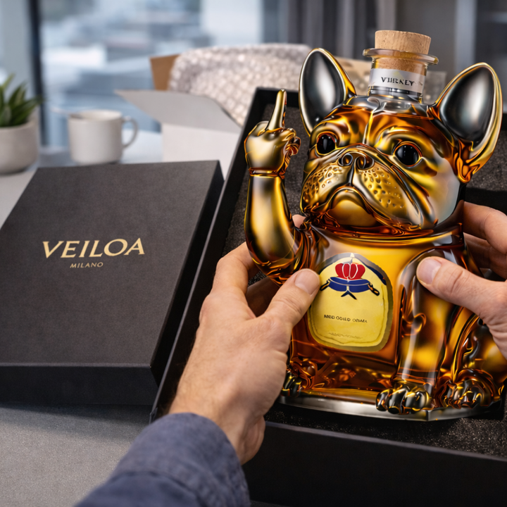 Whisky Boca Fles – Editie voor hondenliefhebbers
