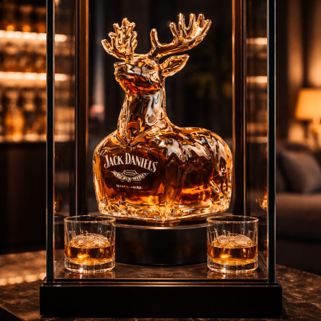 Fles Whisky Jack Daniel's - Editie Majestueuze Rendier