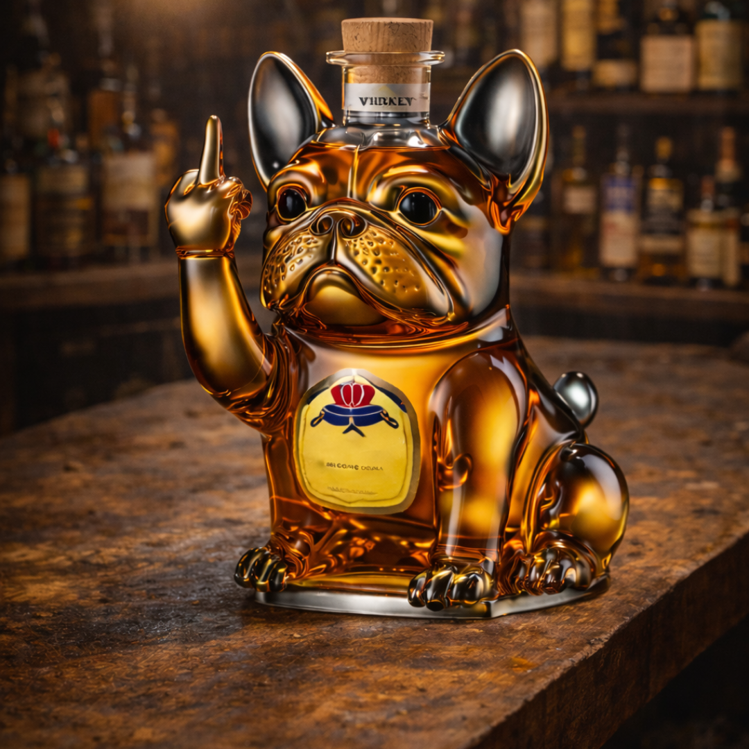 Whisky Boca Fles – Editie voor hondenliefhebbers