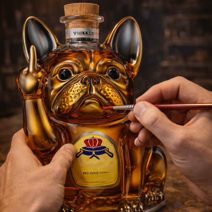 Whisky Boca Fles – Editie voor hondenliefhebbers
