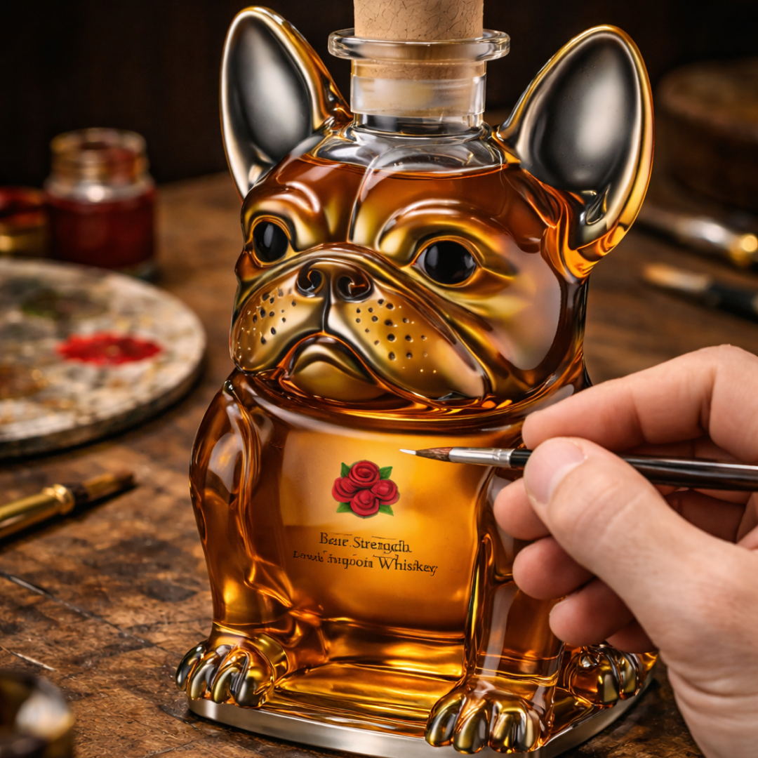 Whisky Boca Fles – Editie voor hondenliefhebbers