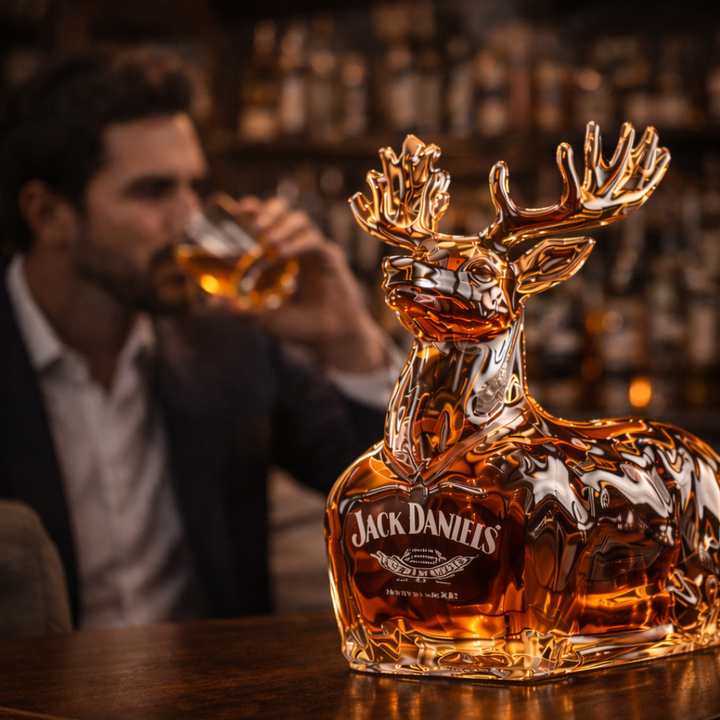 Fles Whisky Jack Daniel's - Editie Majestueuze Rendier