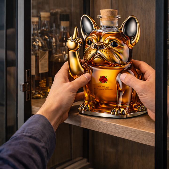 Whisky Boca Fles – Editie voor hondenliefhebbers