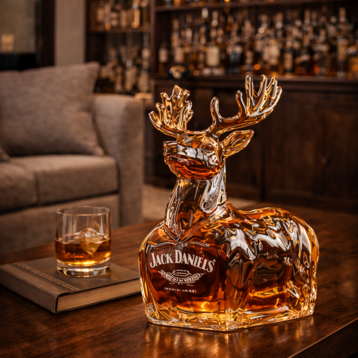Fles Whisky Jack Daniel's - Editie Majestueuze Rendier
