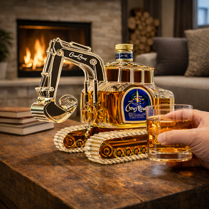 Whiskeyfles - Graafmachine Editie