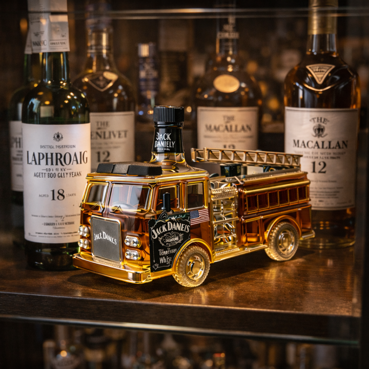 Jack Daniel's Whiskyflessen – Brandweerversie