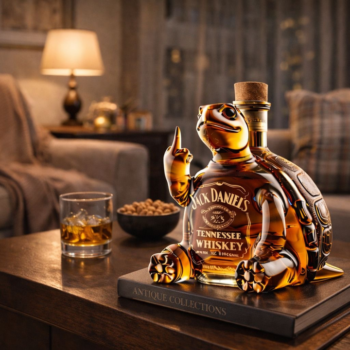 Whiskeyfles – Schildpad Editie