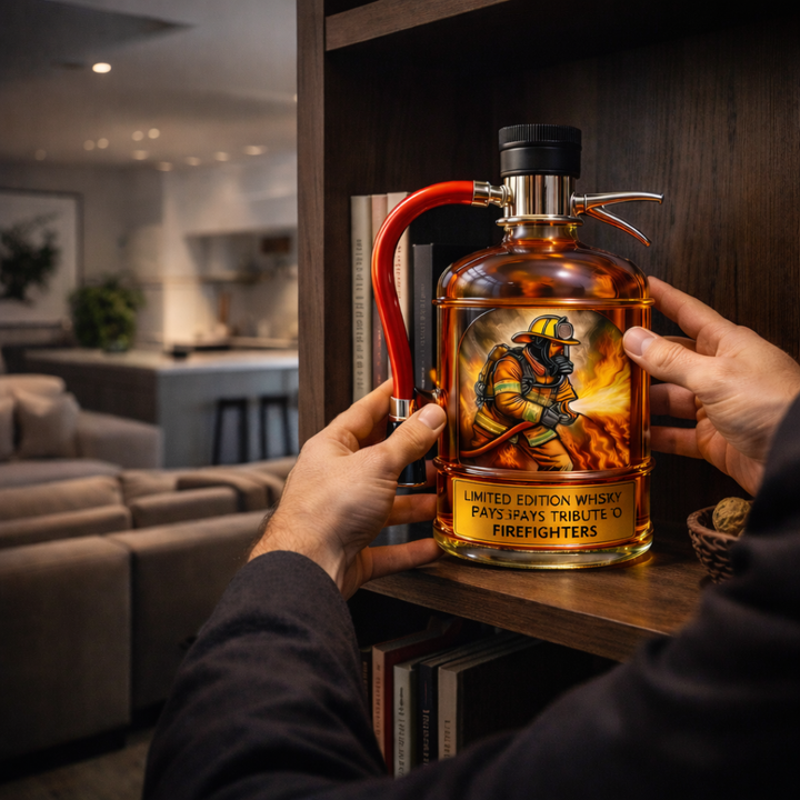 Whiskyfles – Brandweerman Editie