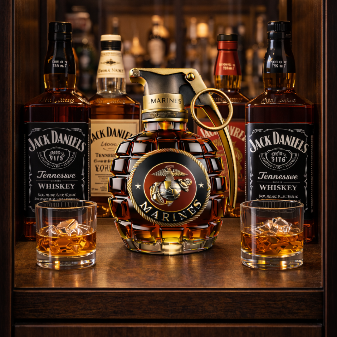 Whiskeyfles – Granateneditie