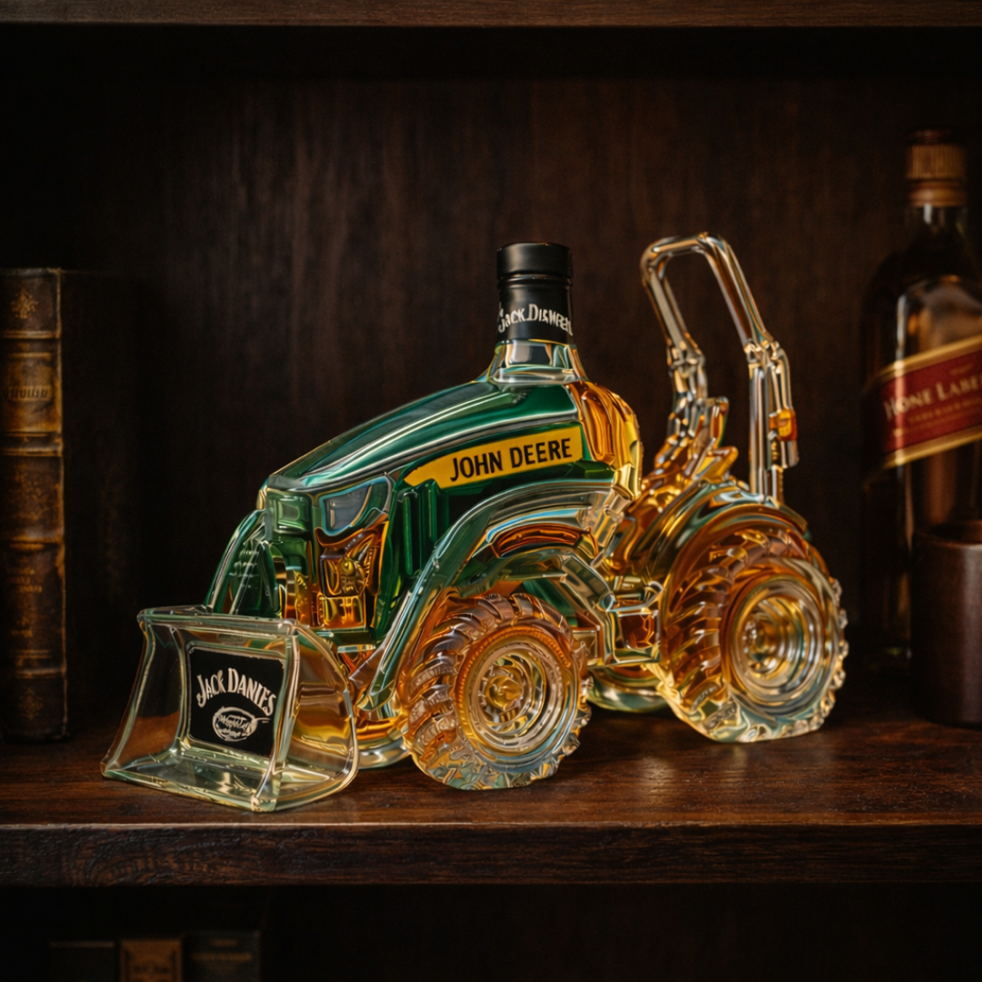 Jack Daniel's Whisky Fles – Tractor Editie