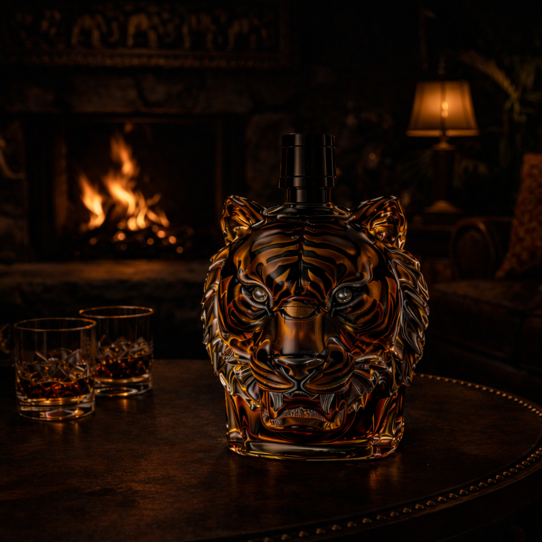 Whiskyfles – Tijgereditie