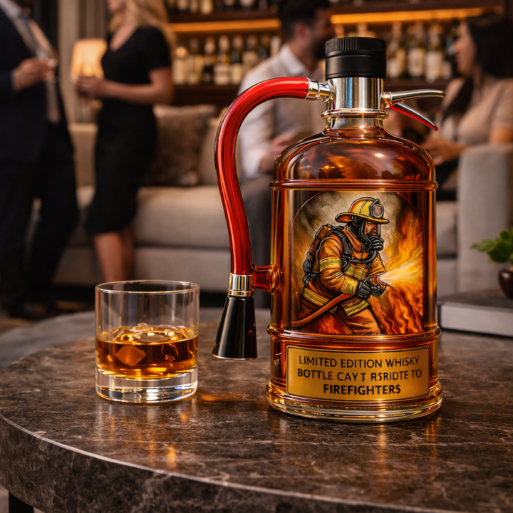 Whiskyfles – Brandweerman Editie