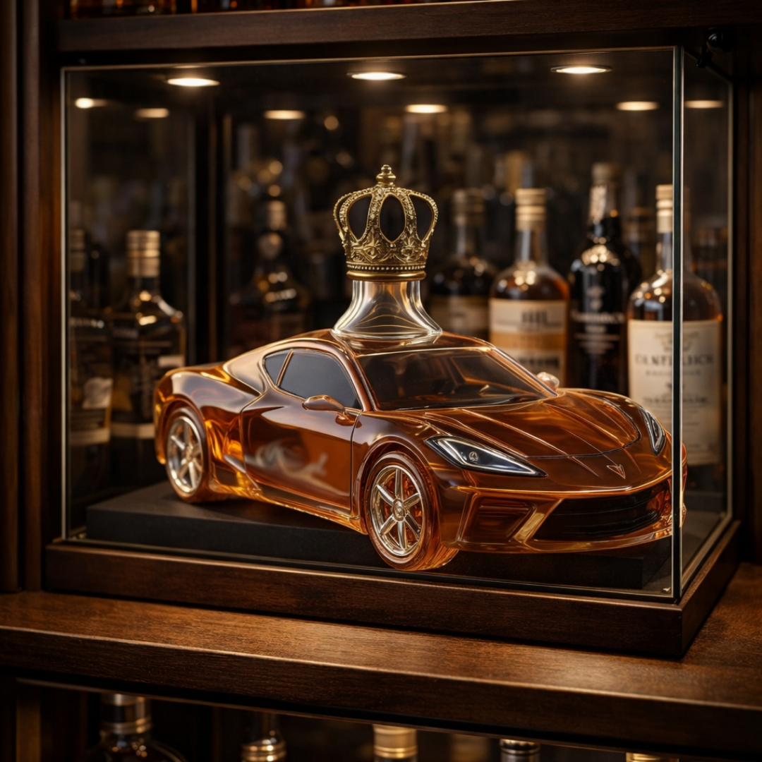 Whiskeyfles - Corvette Editie