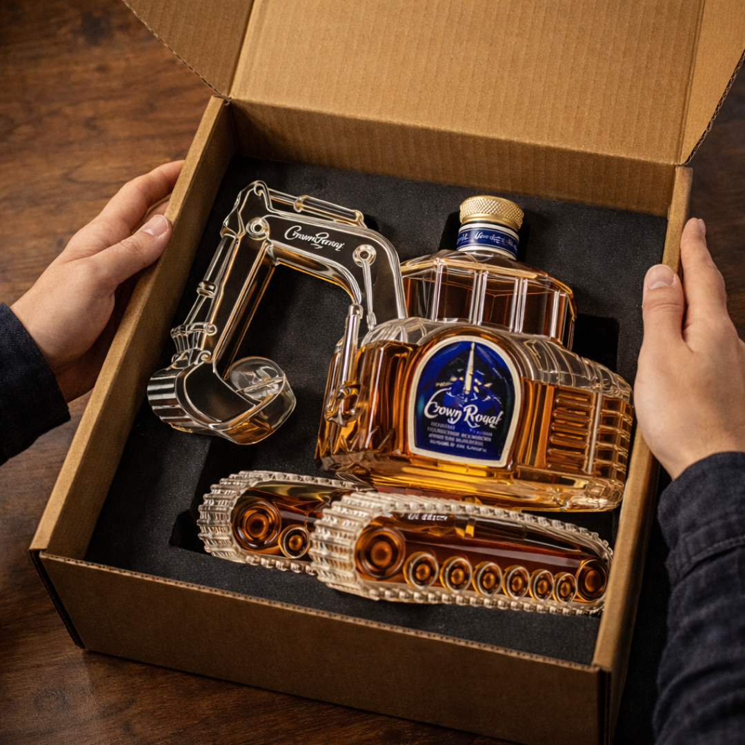 Whiskeyfles - Graafmachine Editie