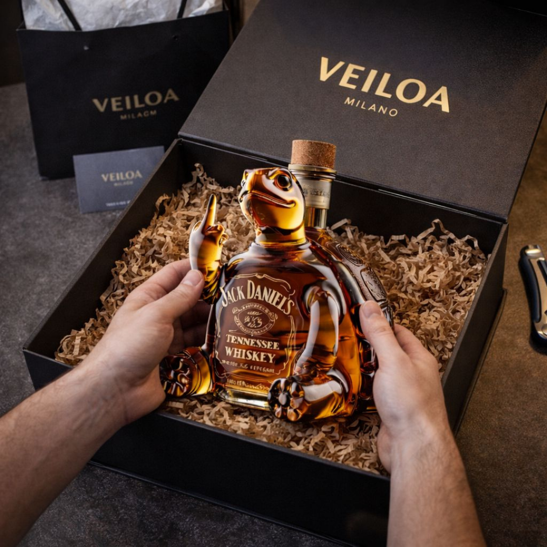 Whiskeyfles – Schildpad Editie