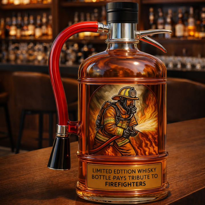 Whiskyfles – Brandweerman Editie