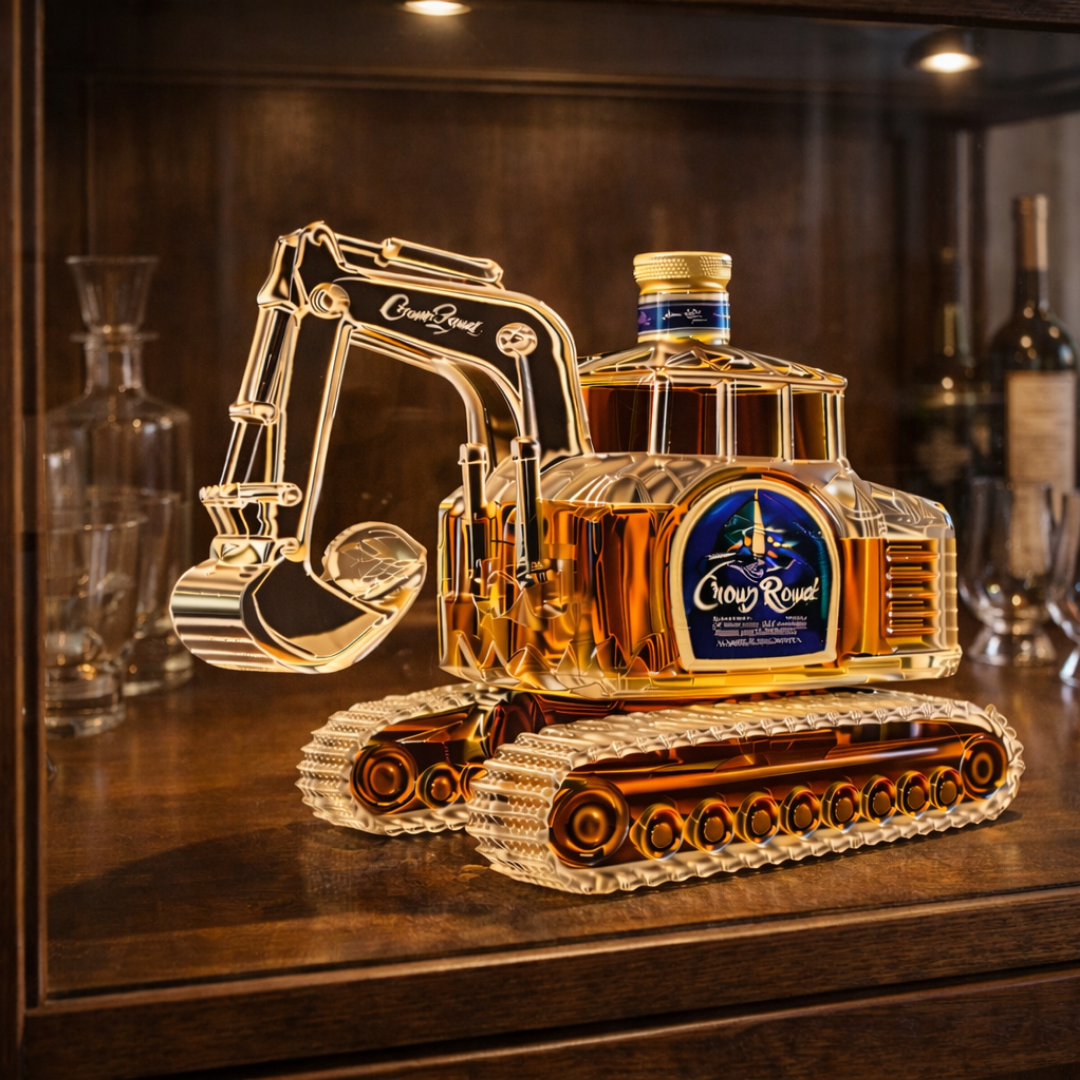 Whiskeyfles - Graafmachine Editie