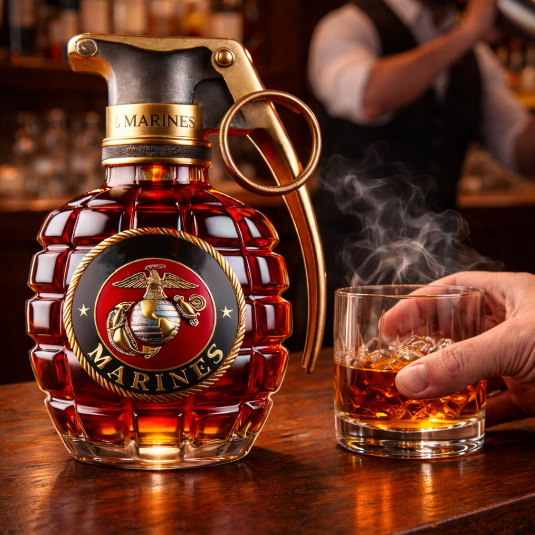 Whiskeyfles – Granateneditie
