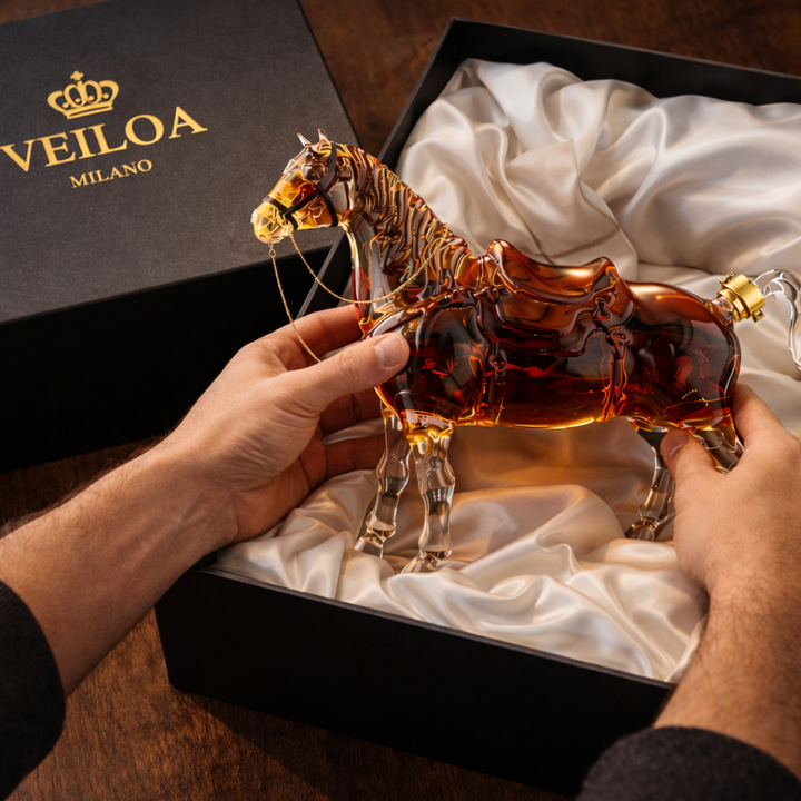 Whiskyfles - Paard Editie