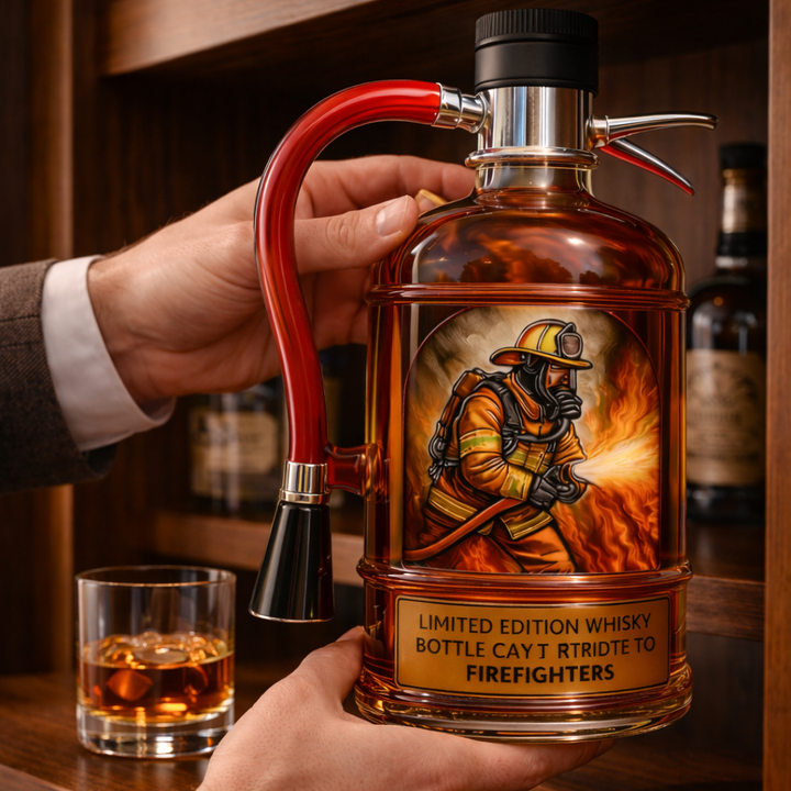 Whiskyfles – Brandweerman Editie