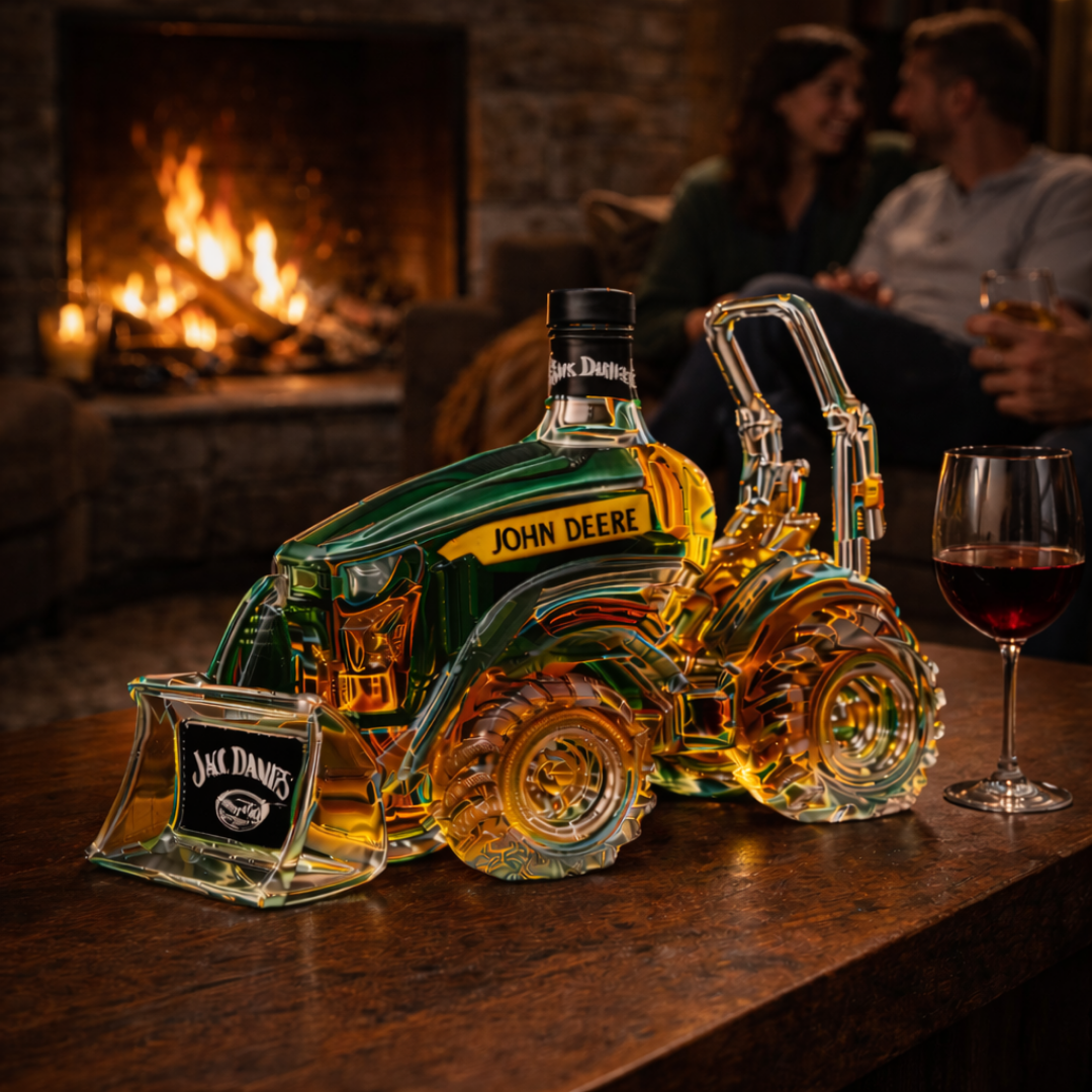 Jack Daniel's Whisky Fles – Tractor Editie