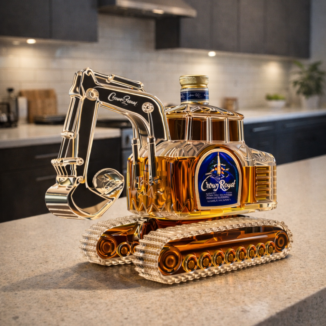 Whiskeyfles - Graafmachine Editie