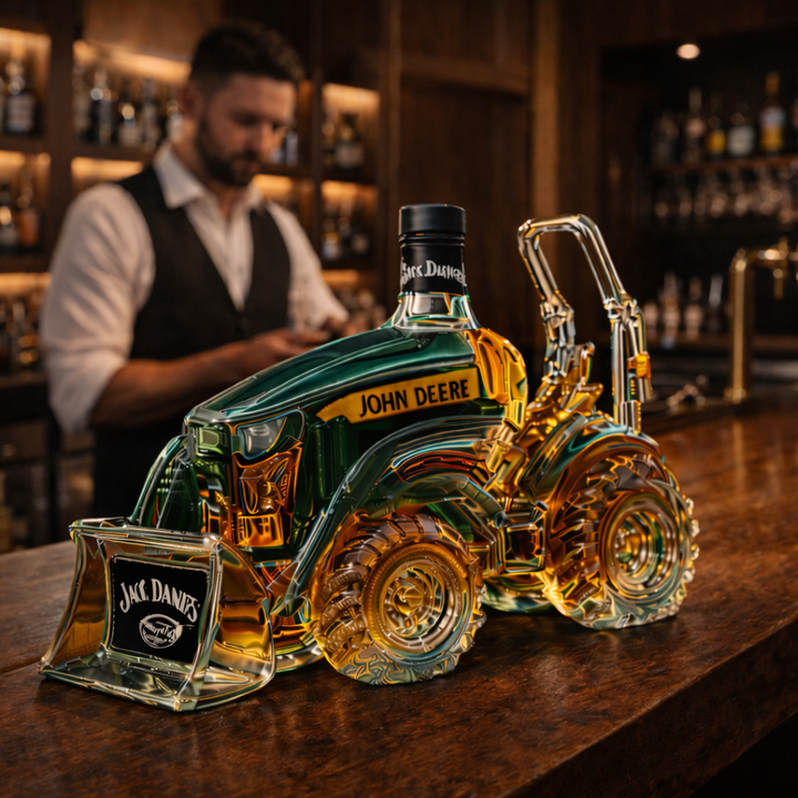 Jack Daniel's Whisky Fles – Tractor Editie