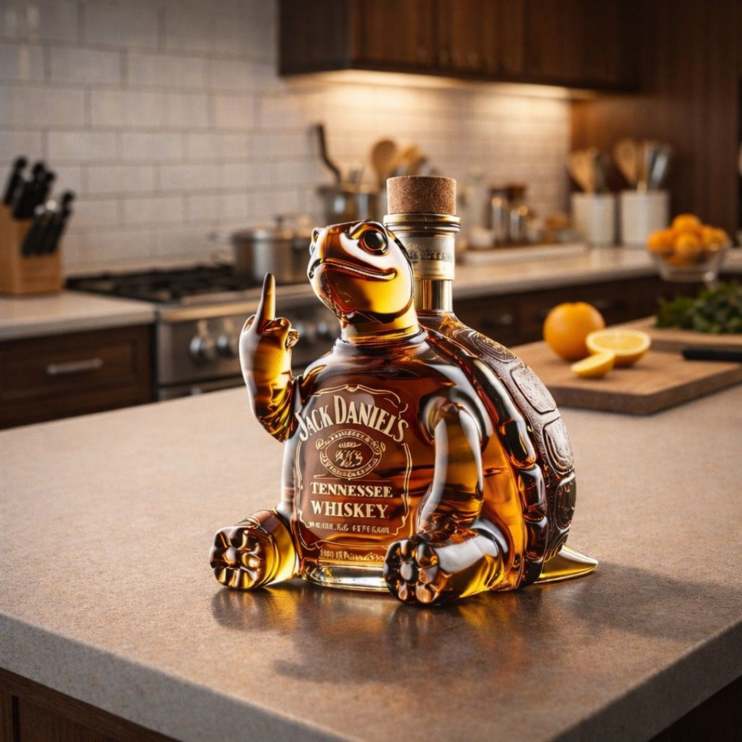 Whiskeyfles – Schildpad Editie