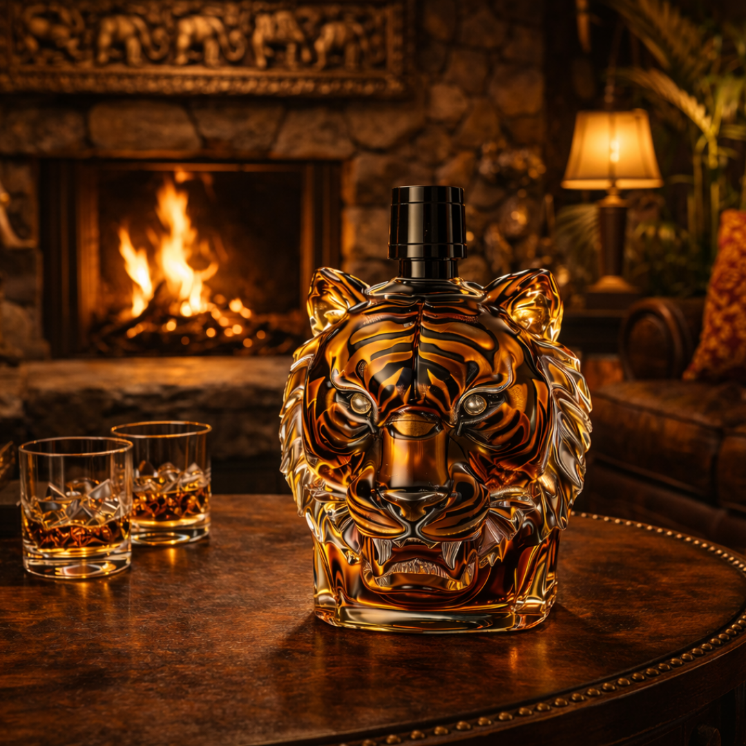 Whiskyfles – Tijgereditie