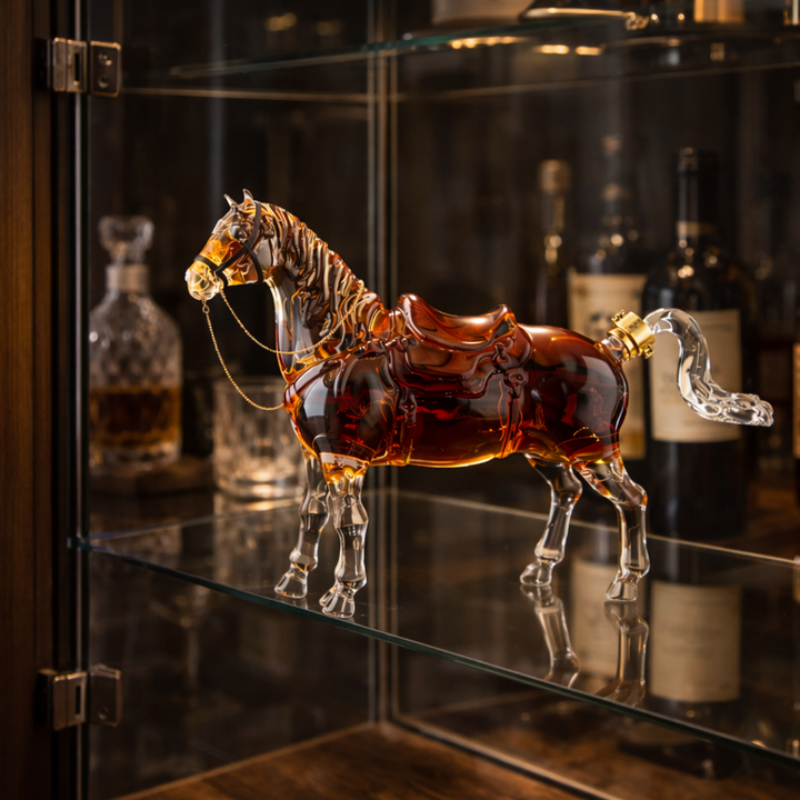 Whiskyfles - Paard Editie