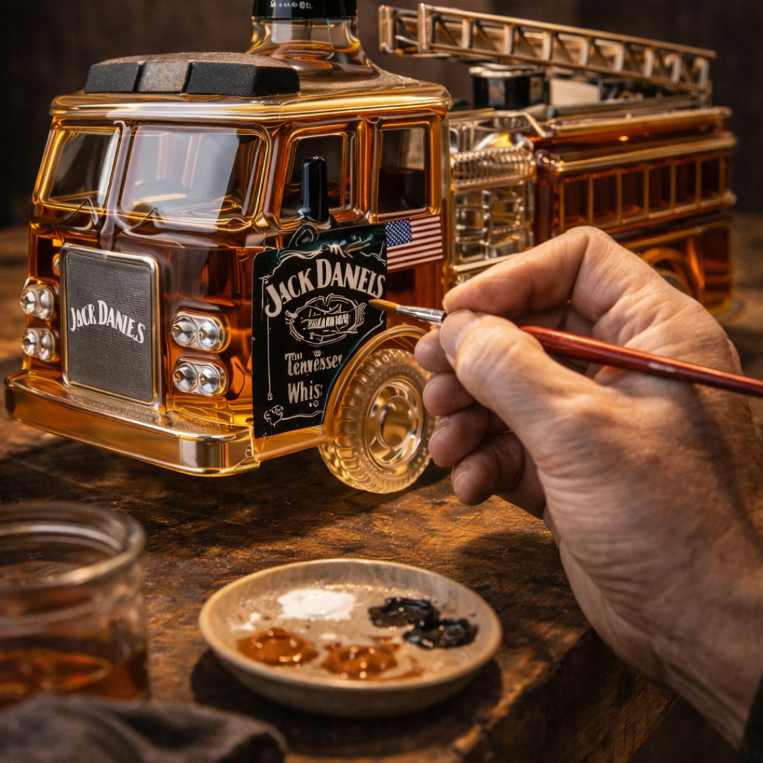Jack Daniel's Whiskyflessen – Brandweerversie