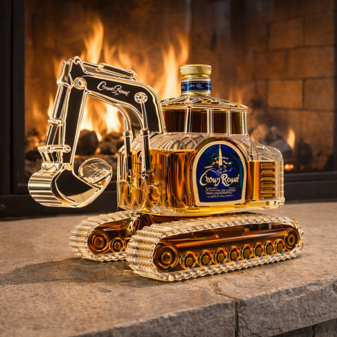 Whiskeyfles - Graafmachine Editie