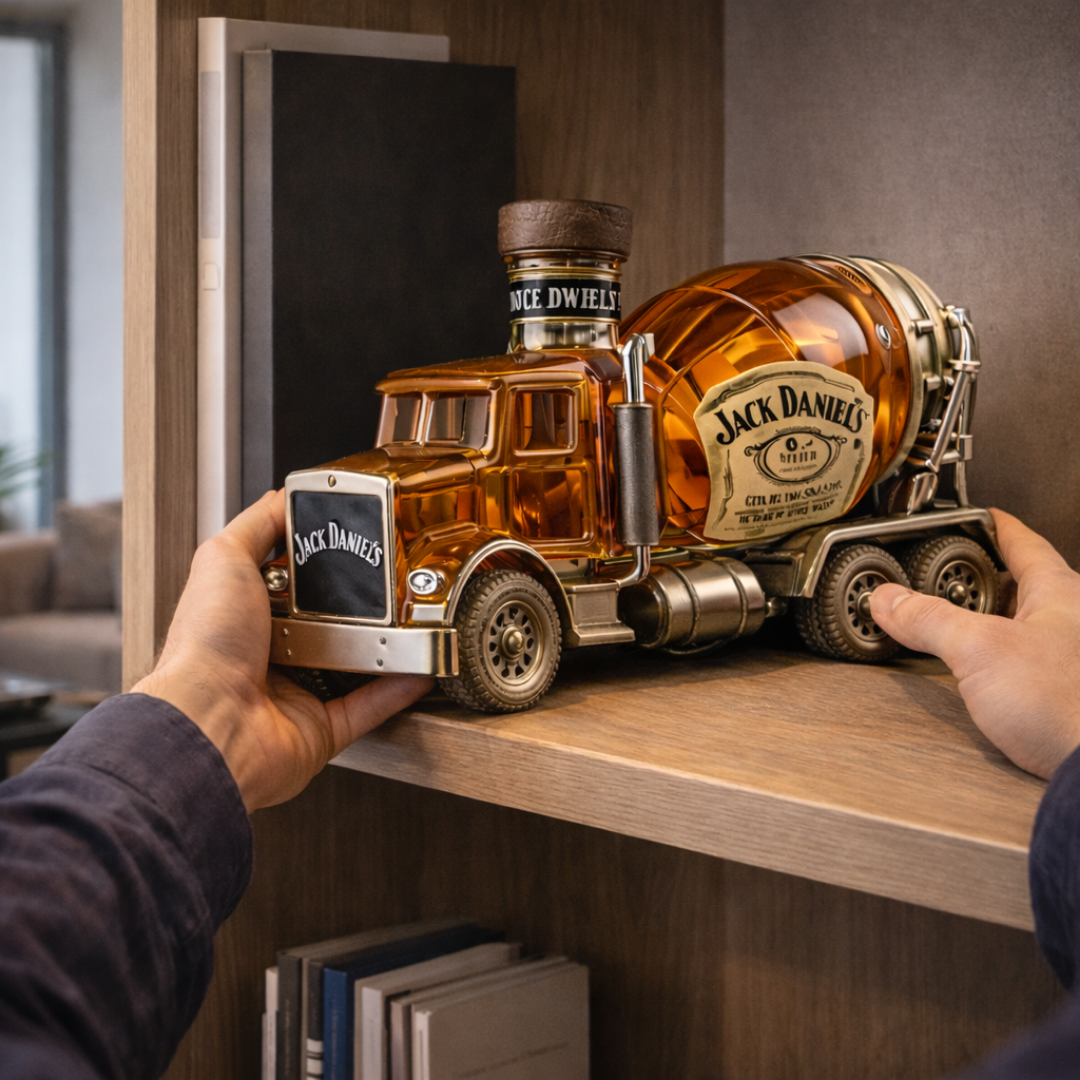 Jack Daniel's Whisky Fles - Truck Editie
