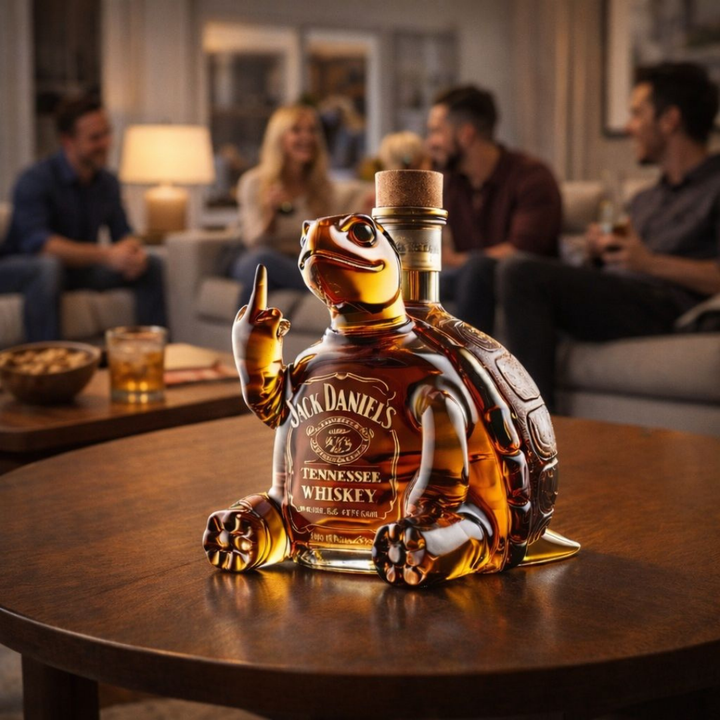 Whiskeyfles – Schildpad Editie